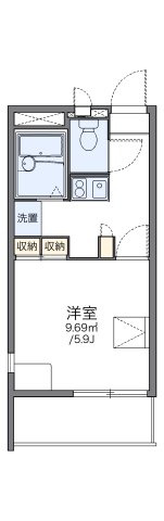レオパレス西神の間取り