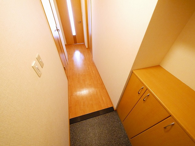 メゾン・酒屋辻の玄関|収納もある玄関です
