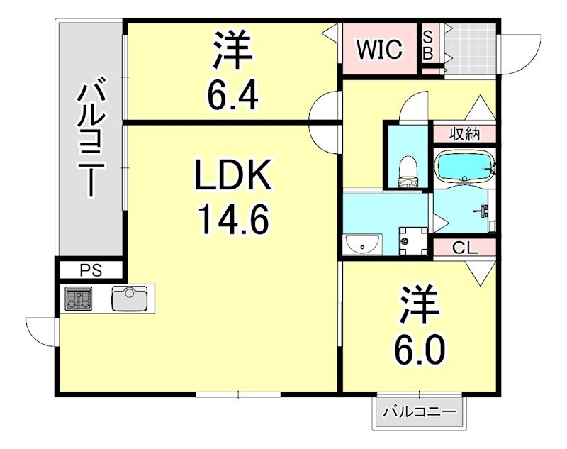 ソフィット宮川の間取り