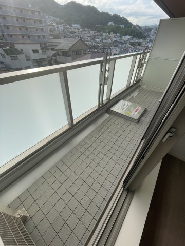 ソフィット宮川のバルコニー