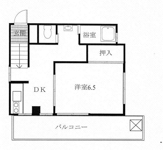 お福ビルの間取り