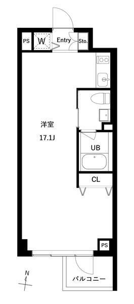 ＪＭＦレジデンス世田谷三宿の間取り| 