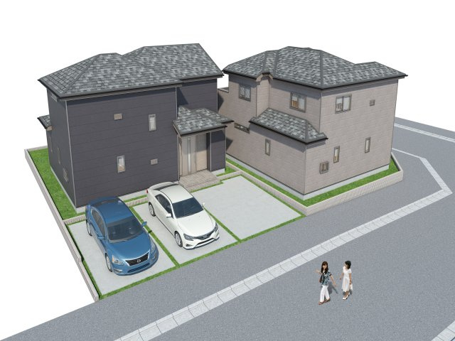 ハートフルタウン宇都宮市清原台4丁目941番の完成予想図|完成予想パースです（同社施工の完成物件・モデルハウスがご見学できます）