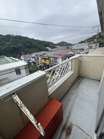 ハイツアメニティのバルコニー