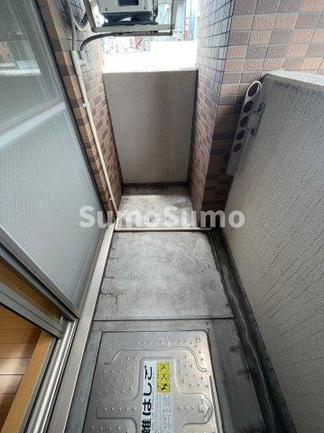 サムティ阿波座Lussoのバルコニー