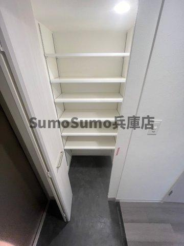 プレサンス神戸セレスティアの収納|収納のためのスペースです
