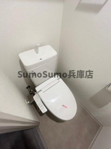 プレサンス神戸セレスティアのトイレ|清潔感のあるトイレです