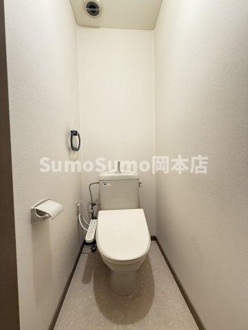 西之町ハイツ　Ｂのトイレ