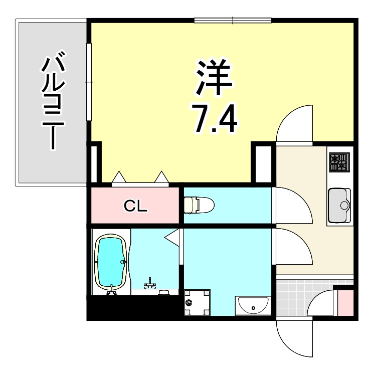 ココングランジュール宝塚南口の間取り
