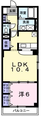 ファウンテンヒルⅡの間取り