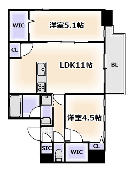 【間取り】 | スプランディッドⅩ