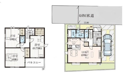 朝霞市浜崎３期　新築戸建
