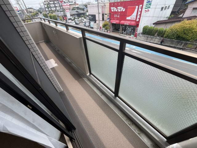 コスモ東岩槻のバルコニー|広々としたバルコニーです
