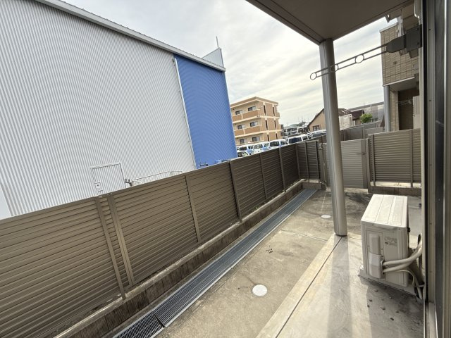 姫路市北今宿２丁目のハイツのバルコニー