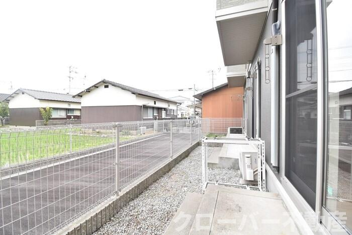 エスポワール津森 B棟の庭|専用庭