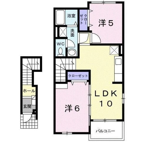 【間取り】 | フォーリストメゾンⅠ