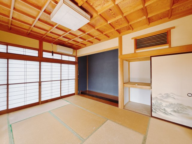 【中古戸建】前橋市富士見町小暮 の和室|■和室｜来客時には宿泊スペースとしても活躍します。畳はご入居直前に入れさせていただきます( ＾＾ )