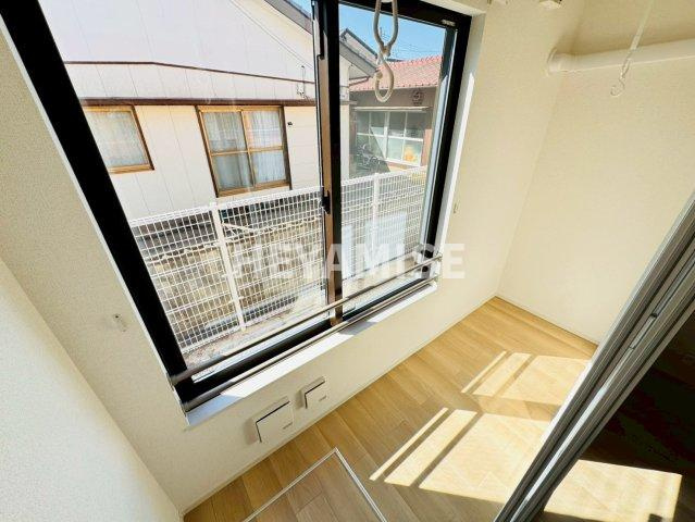 メゾン未来のバルコニー