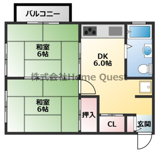 【間取り】 | ハイツ音羽