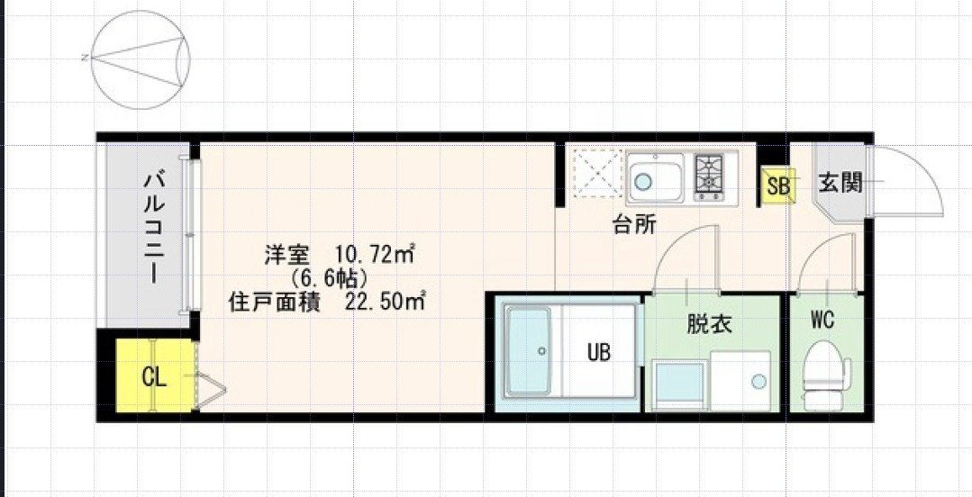 ラルーチェ の間取り
