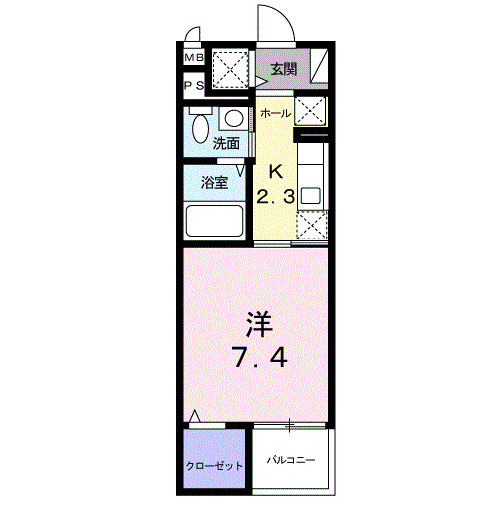 パインズ美園の間取り|★オール電化★オートロック★浴室乾燥機★追炊き★エアコン★