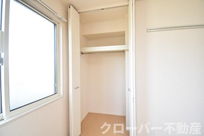 セジュール田村西 A棟の収納|クローゼット