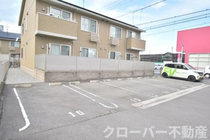 セジュール田村西 A棟の駐車場|駐車場