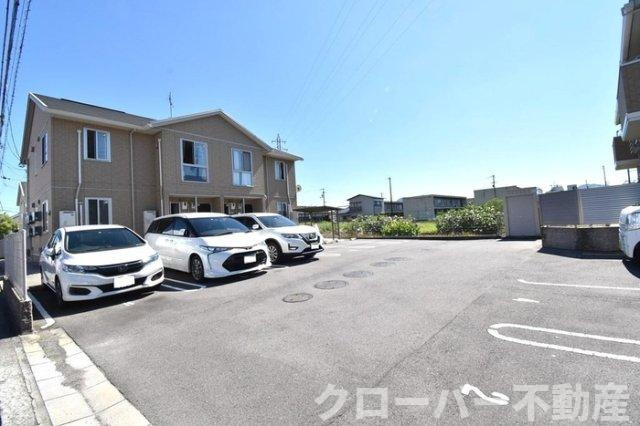 セジュール田村西 A棟の駐車場|駐車場