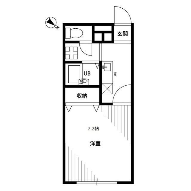 八王子市堀之内２丁目のアパート