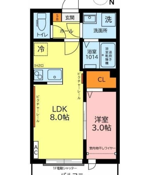 ガーデンヒルズ宮原の間取り