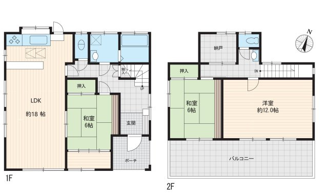 桜区白鍬 中古住宅