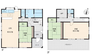【間取り】 | 桜区白鍬 中古住宅