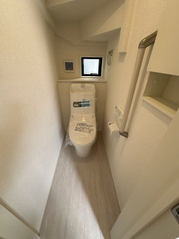 朝霞市根岸台33期　新築分譲住宅１号棟のトイレ|トイレ
