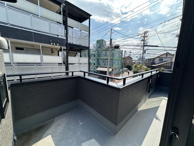 朝霞市根岸台33期　新築分譲住宅１号棟のバルコニー|バルコニー