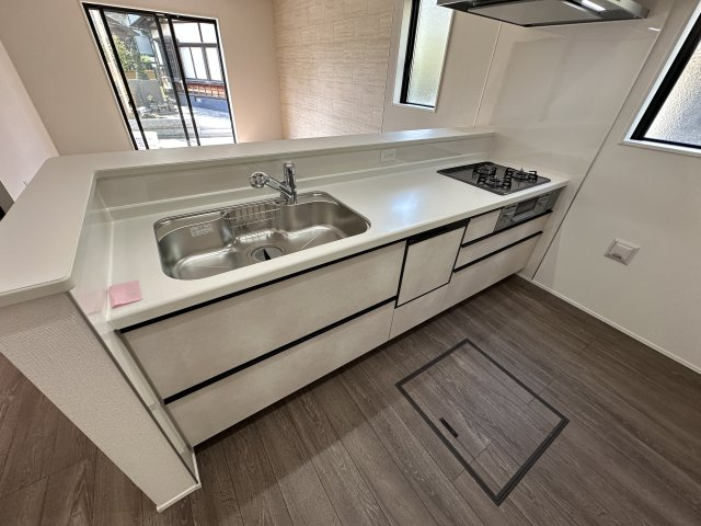 朝霞市根岸台33期　新築分譲住宅１号棟のキッチン|キッチン