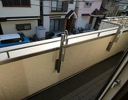 ル・ソレイユのバルコニー|別部屋参考写真となります