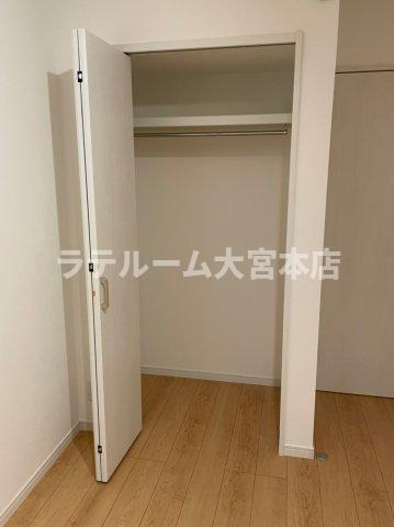 さいたま市中央区本町西２丁目のアパートの収納|※同仕様
