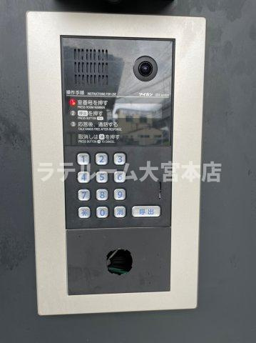 さいたま市中央区本町西２丁目のアパートのセキュリティ