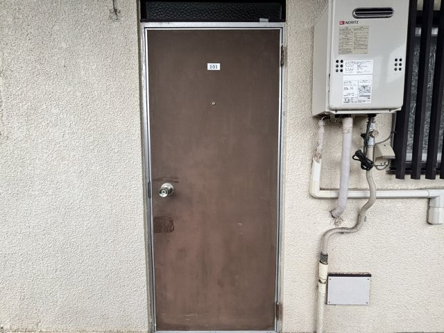 ユーケイハイムⅡの玄関