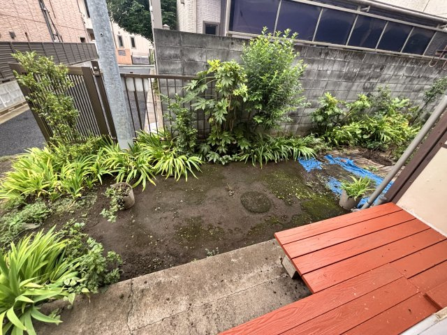 ユーケイハイムⅡのバルコニー
