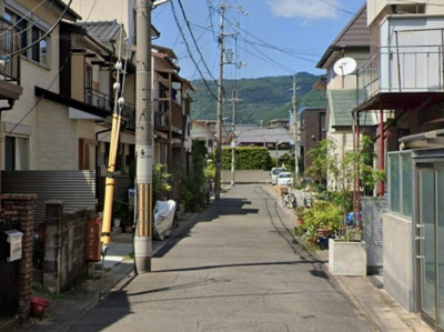 【前面道路含む現地写真】 | 山科区音羽野田町　中古戸建
