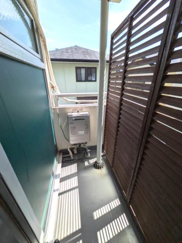 西宮市青木町のマンションのバルコニー|陽当たり良好なバルコニーです