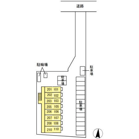 Ｄ－ｒｏｏｍ今池　　刈谷市近郊の賃貸ならクラスホーム刈谷店の区画図