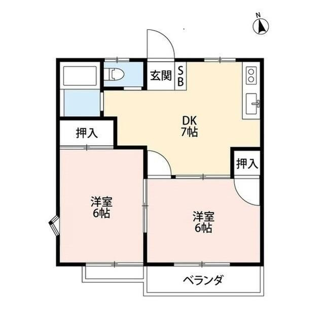 八王子市長沼町のアパート