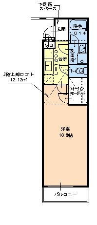 【間取り】 | モンサント旭町