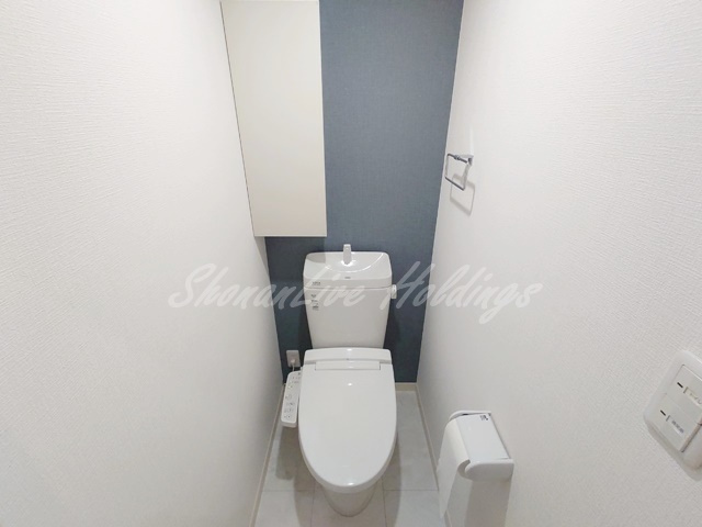 藤沢市辻堂元町４丁目のアパートのトイレ|清潔感のあるトイレです