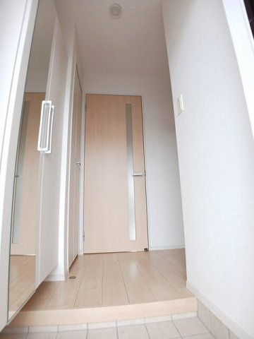 フォール　リアンの玄関|明るい玄関です