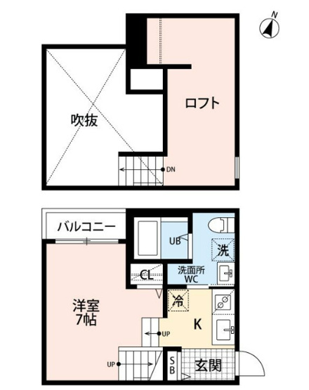 【間取り】 | 仲介手数料0円！初期費用は最安です！LaLuce黒髪