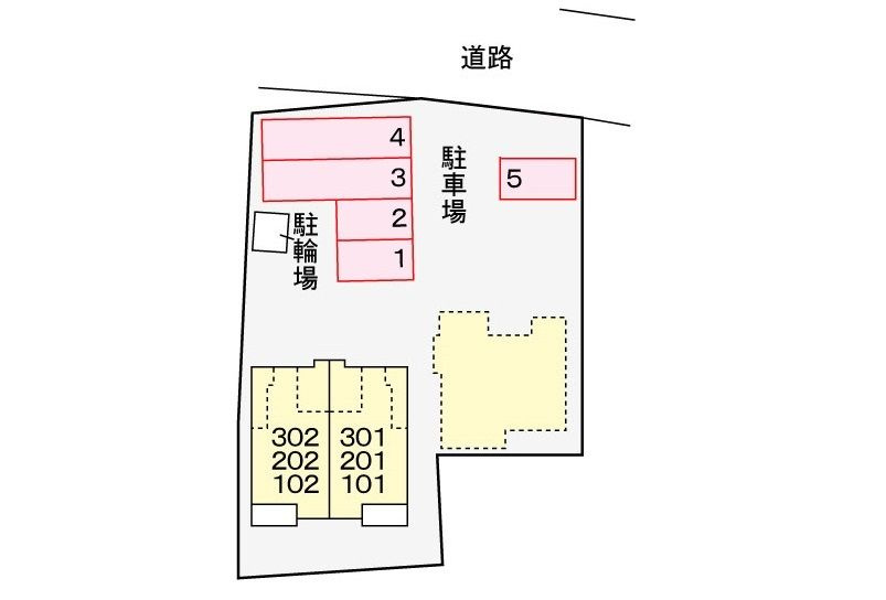 ラピス有松の区画図