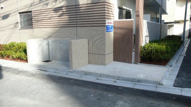 ウィステリアートのその他共用部分|ゴミ捨場